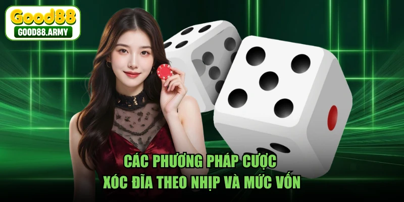 Các phương pháp cược xóc đĩa theo nhịp và mức vốn 