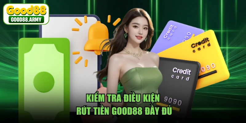 Kiểm tra điều kiện rút tiền GOOD88 đầy đủ